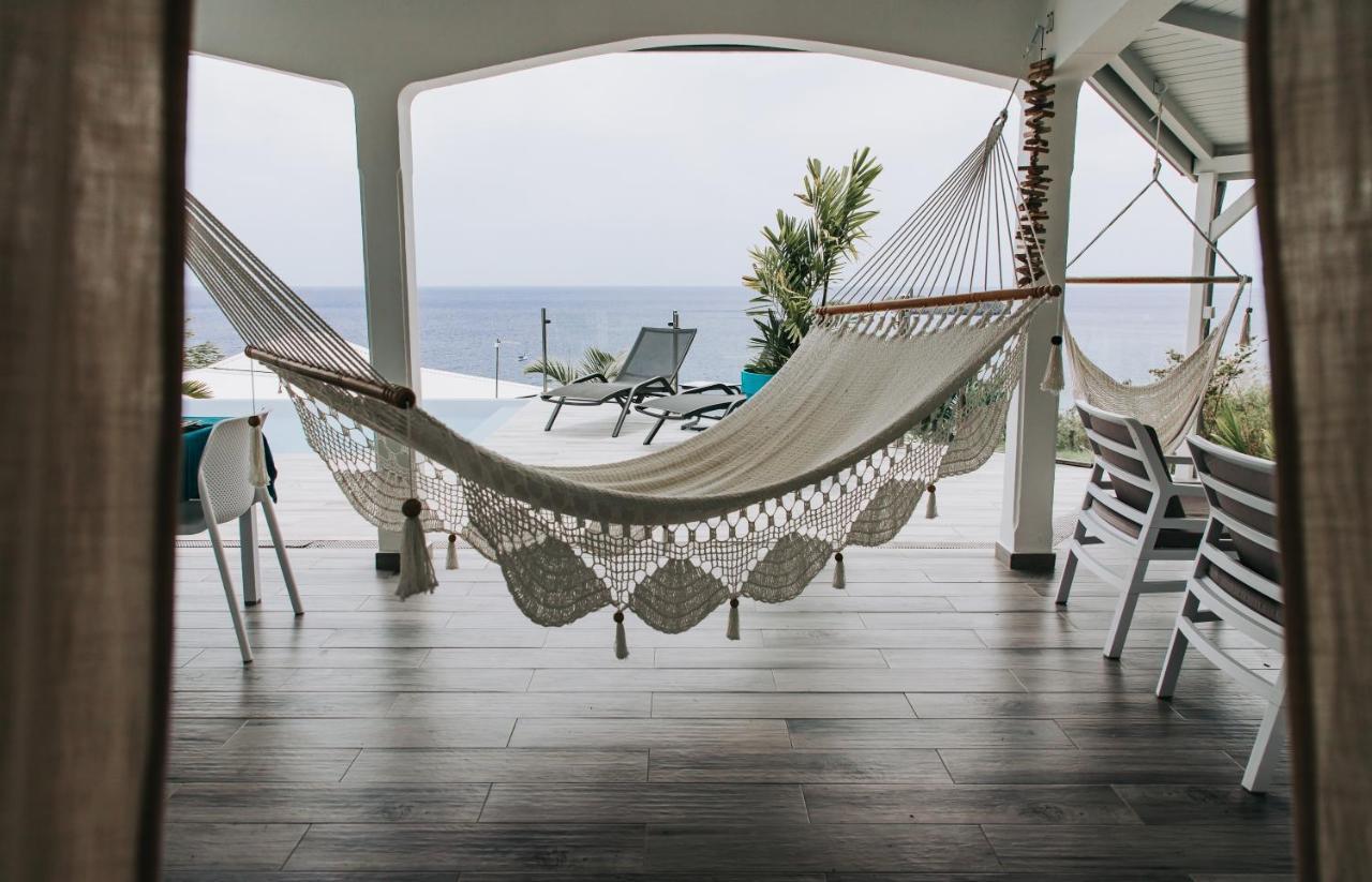 Sunset Palm - Villa Creole Avec Piscine Face Au Coucher De Soleil Et A La Reserve Cousteau Bouillante Eksteriør billede