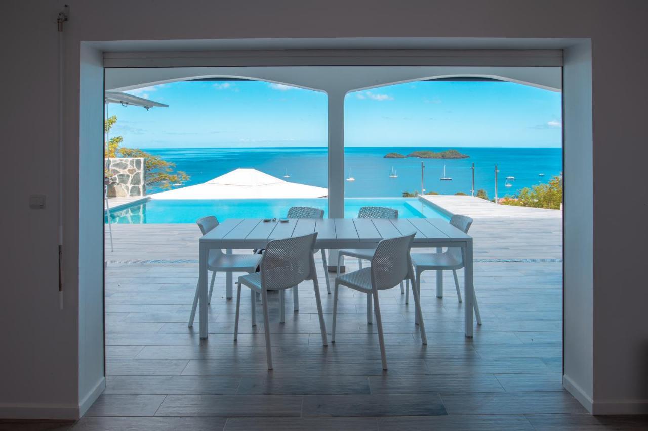 Sunset Palm - Villa Creole Avec Piscine Face Au Coucher De Soleil Et A La Reserve Cousteau Bouillante Eksteriør billede