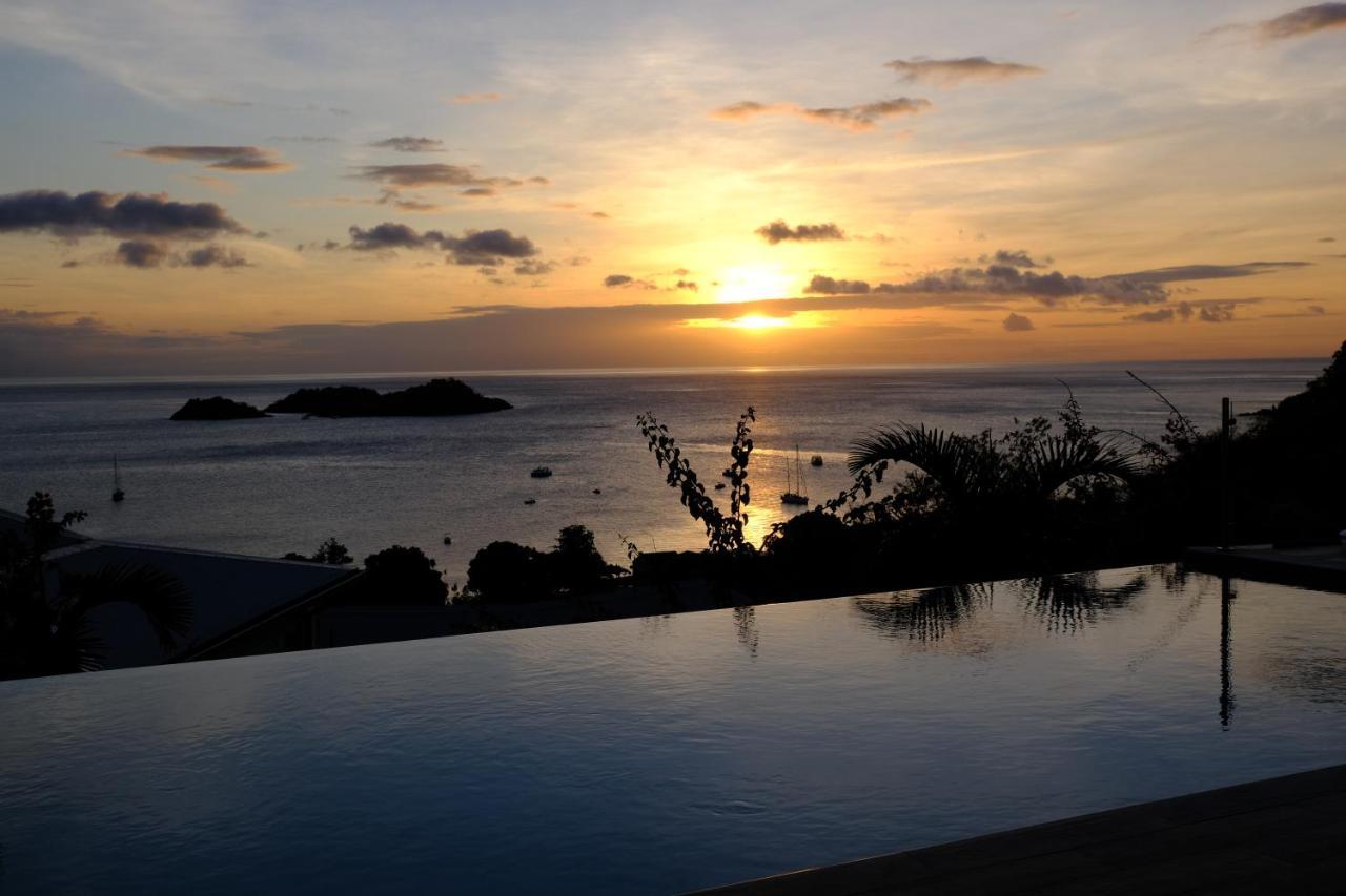 Sunset Palm - Villa Creole Avec Piscine Face Au Coucher De Soleil Et A La Reserve Cousteau Bouillante Eksteriør billede